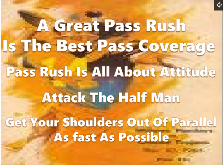 5 Points of Pass Rush Football Toolbox