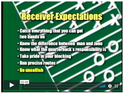 No Huddle Offense: Receiver Expectations - Football Toolbox