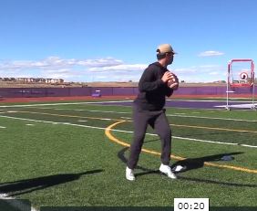 Figure 8 and Extended Cross Quarterback Footwork Drills - Football Toolbox