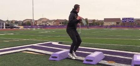 Qb Drop Back 5-2-5 Overspeed Drops Quarterback Drill - Football Toolbox