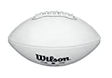 Wilson All White Football for Autographs Coach Gift