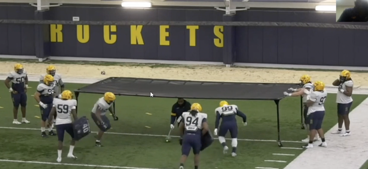 Toledo Chute Get Off Drills Football Toolbox