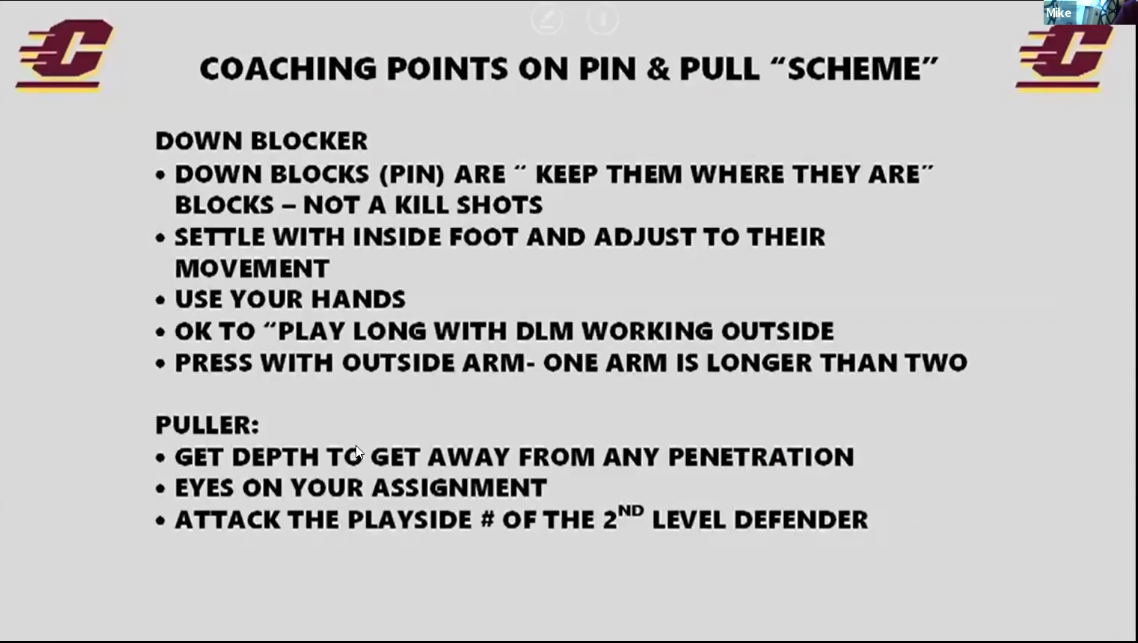 Pin and Pull Coaching Points Football Toolbox