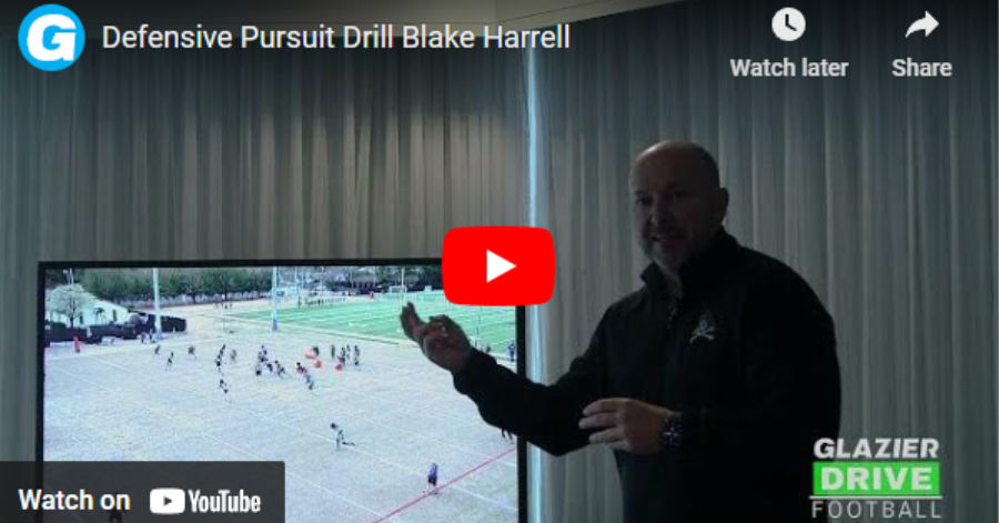 Defensive Pursuit Drill - Football Toolbox