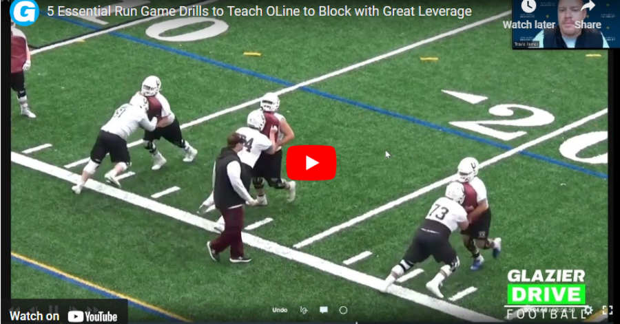 5 Essential Run Game Drills To Teach OLine To Block With Great Leverage ...