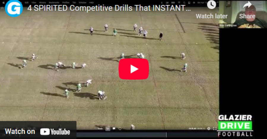 4 SPIRITED Competitive Drills That INSTANTLY Energize Football Practice ...