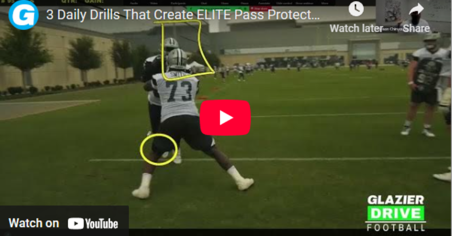 3 Daily Drills That Create ELITE Pass Protectors - Football Toolbox