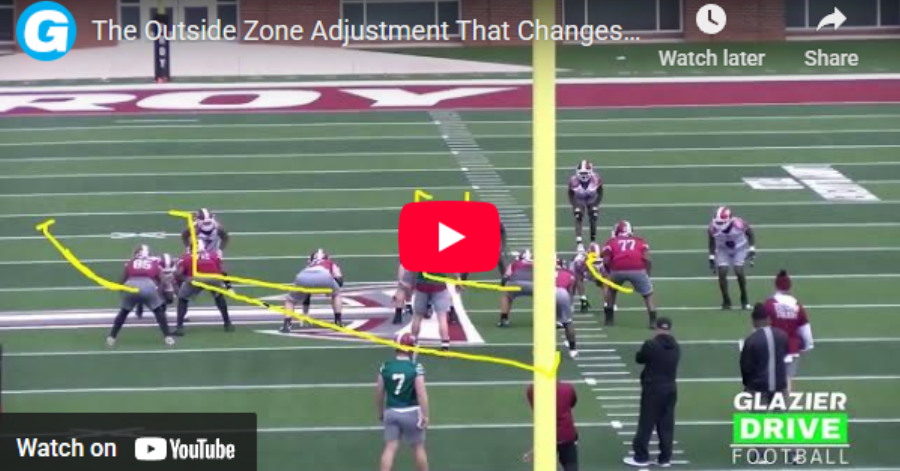 The Outside Zone Adjustment That Changes Everything vs Odd Front ...