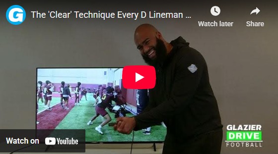 The 'Clear' Technique Every D Lineman Must Master (Block Destruction ...