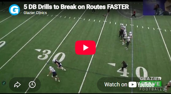 5 DB Drills to Break on Routes FASTER - Football Toolbox